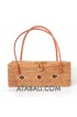 cosmetic ladies fashion handbag ata grass handmade